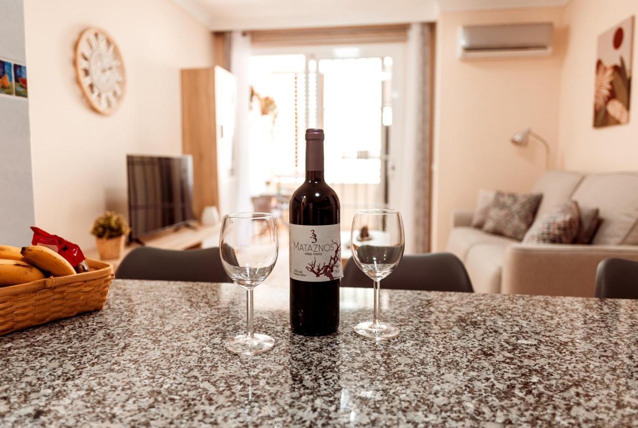 Apto Ache, Acogedor Apartamento De 66 M Con Terraza, Aire Acondicionado Y Parking Privado Gratuito Лос Абригос Екстериор снимка