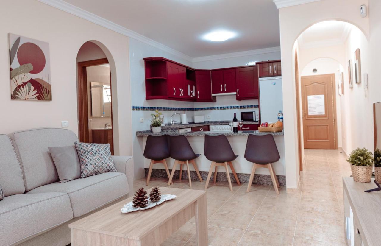 Apto Ache, Acogedor Apartamento De 66 M Con Terraza, Aire Acondicionado Y Parking Privado Gratuito Лос Абригос Екстериор снимка