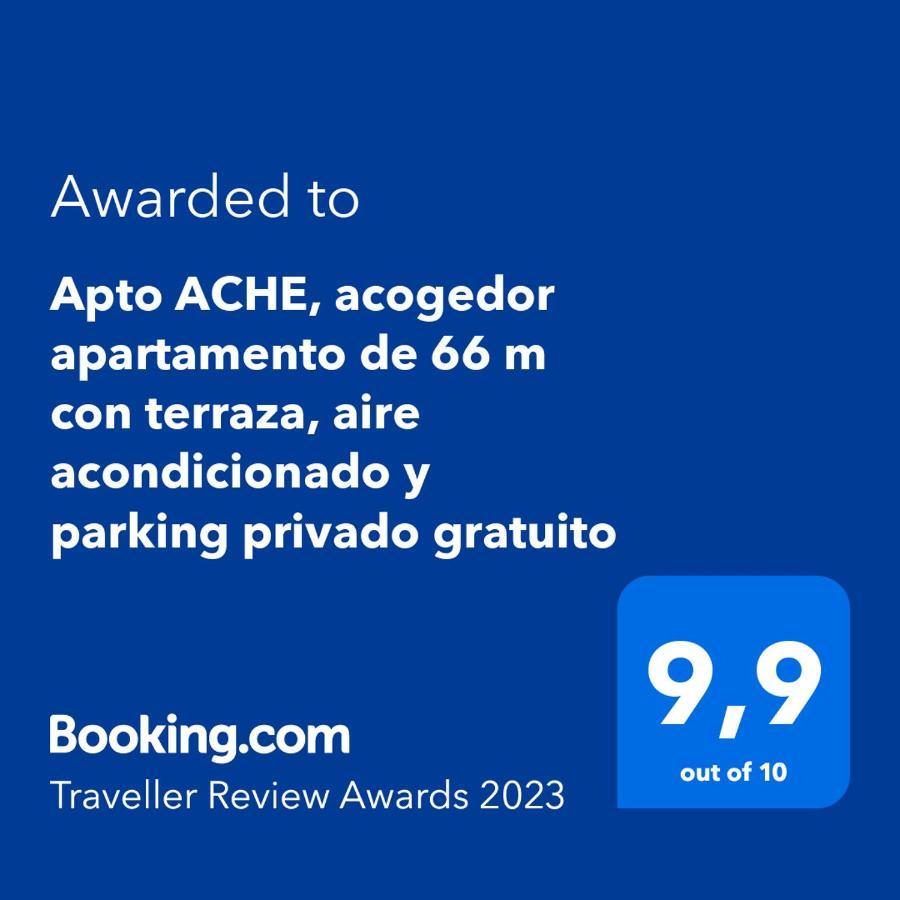 Apto Ache, Acogedor Apartamento De 66 M Con Terraza, Aire Acondicionado Y Parking Privado Gratuito Лос Абригос Екстериор снимка